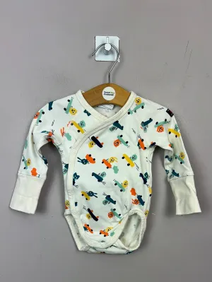 0-1m Polarn O. Pyret Busy Bunnies Bodysuit
