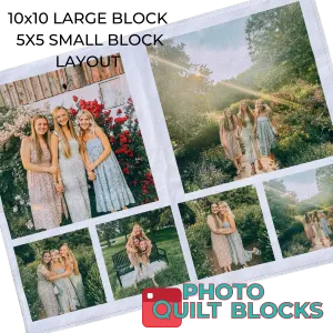 10x10 and 5x5 in Fat Quarter Fabric Layouts | Quilters Heaven