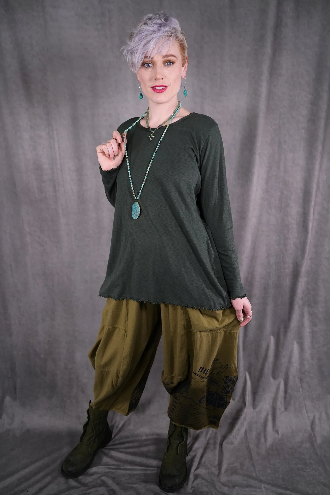 1611 Simple Tee Forest