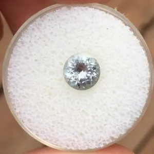 1.63 CT BRILLIANT AND ELEGANT SILVER/BLUE MONTANA SAPPHIRE