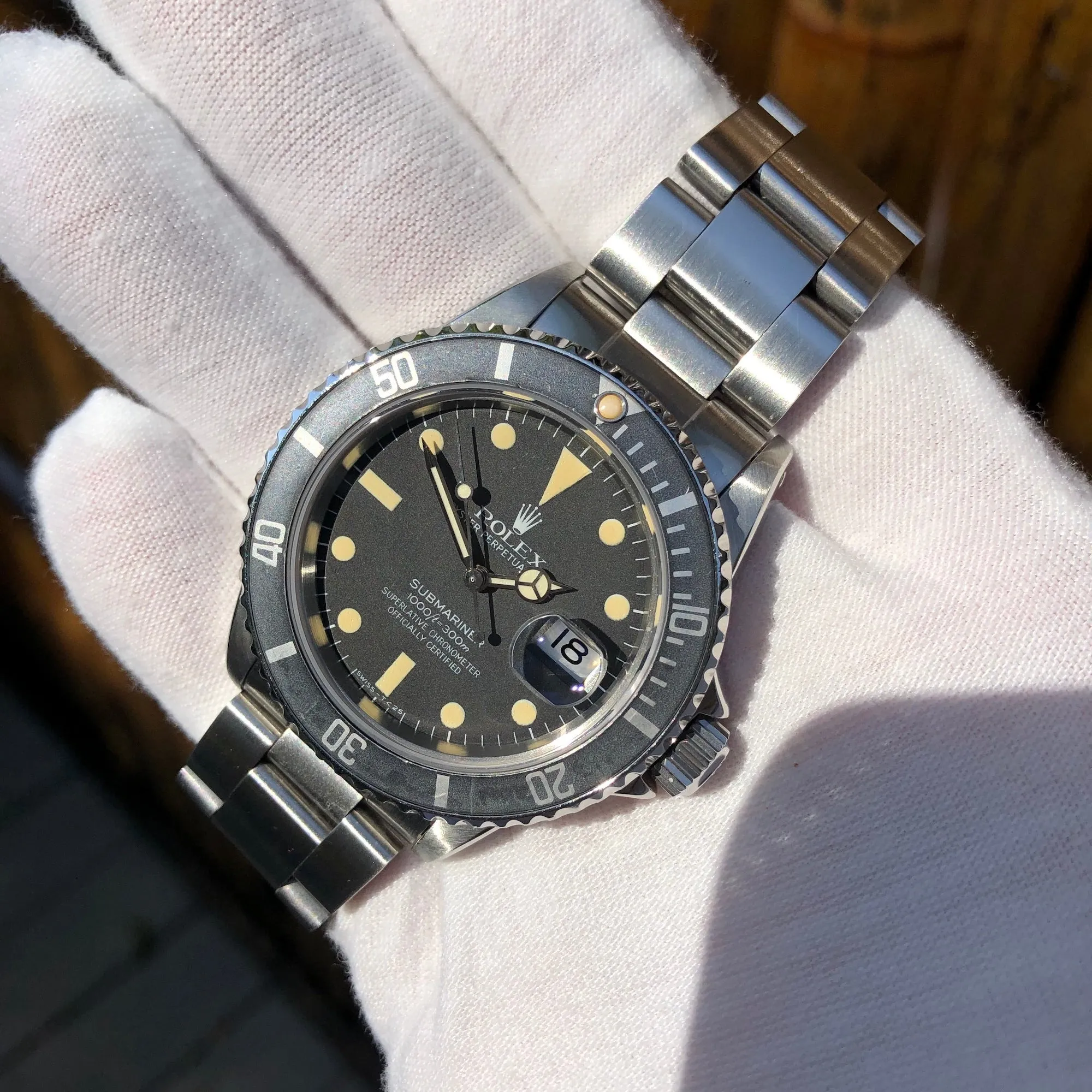1982 Rolex Submariner 16800 Matte Dial Sapphire Box Papers