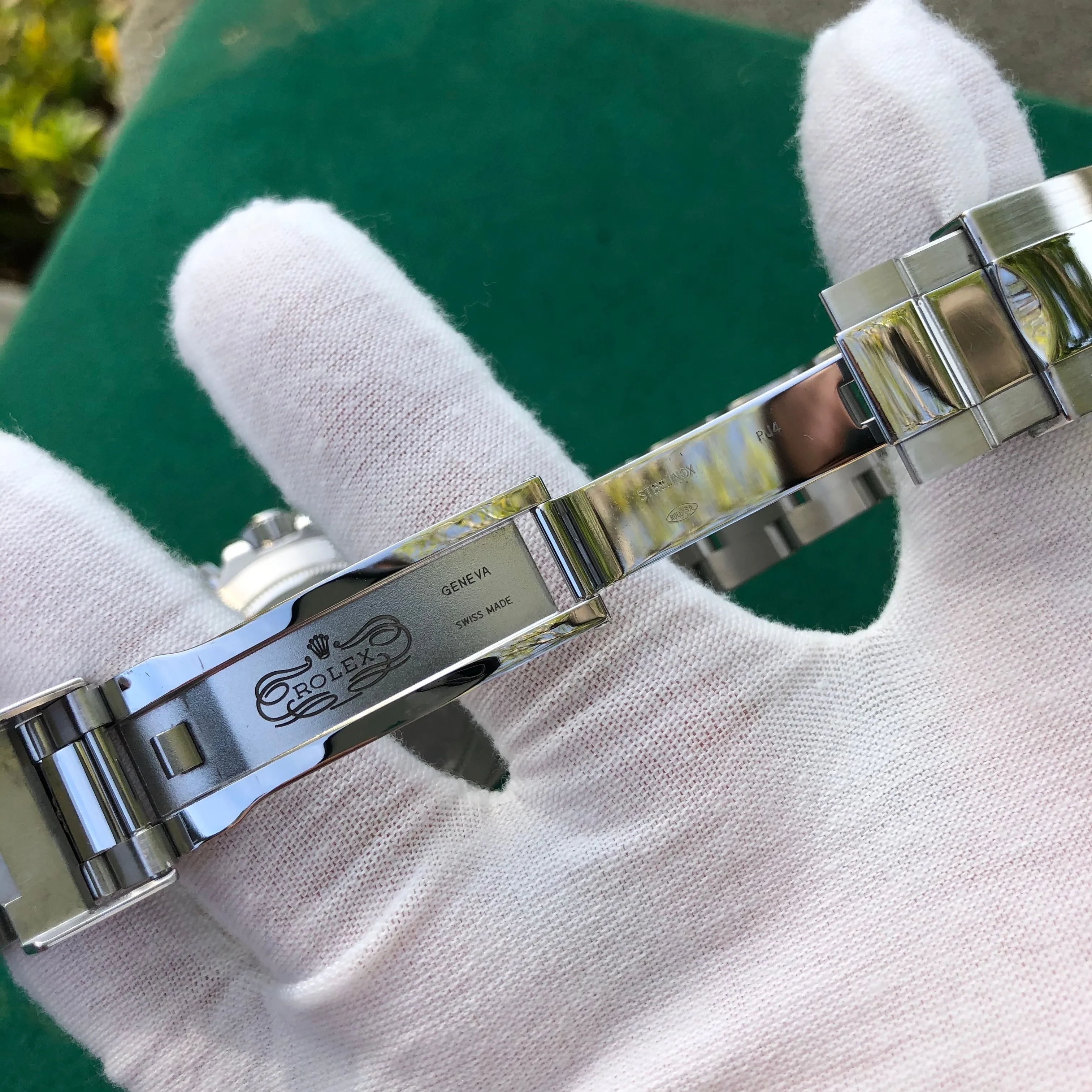 2008 Rolex Daytona Cosmograph 116520 White Steel Automatic Chronograph Rehaut Box Papers