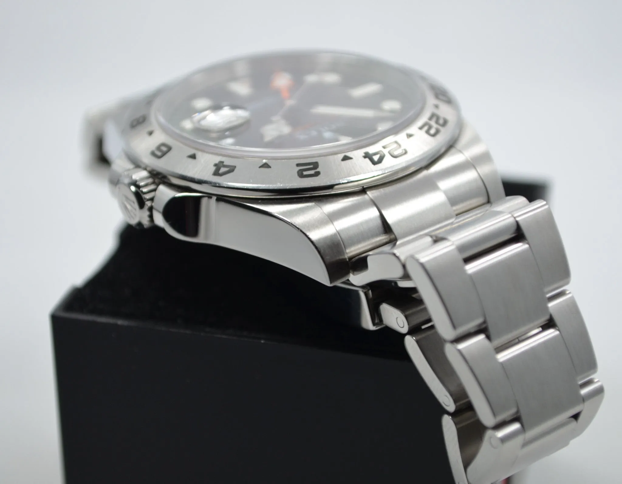 2010 Rolex Explorer II 216570 Stainless Steel Automatic Watch Box Papers