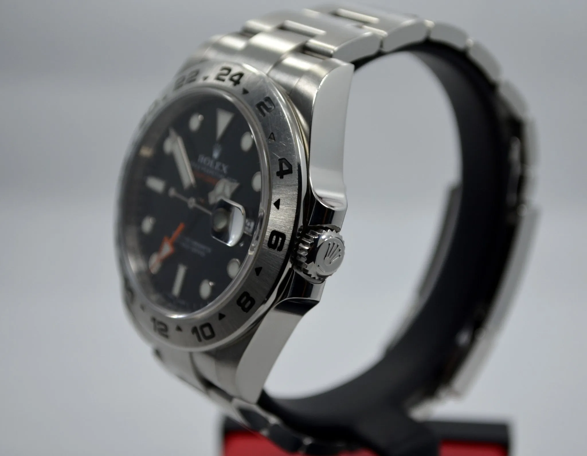 2010 Rolex Explorer II 216570 Stainless Steel Automatic Watch Box Papers