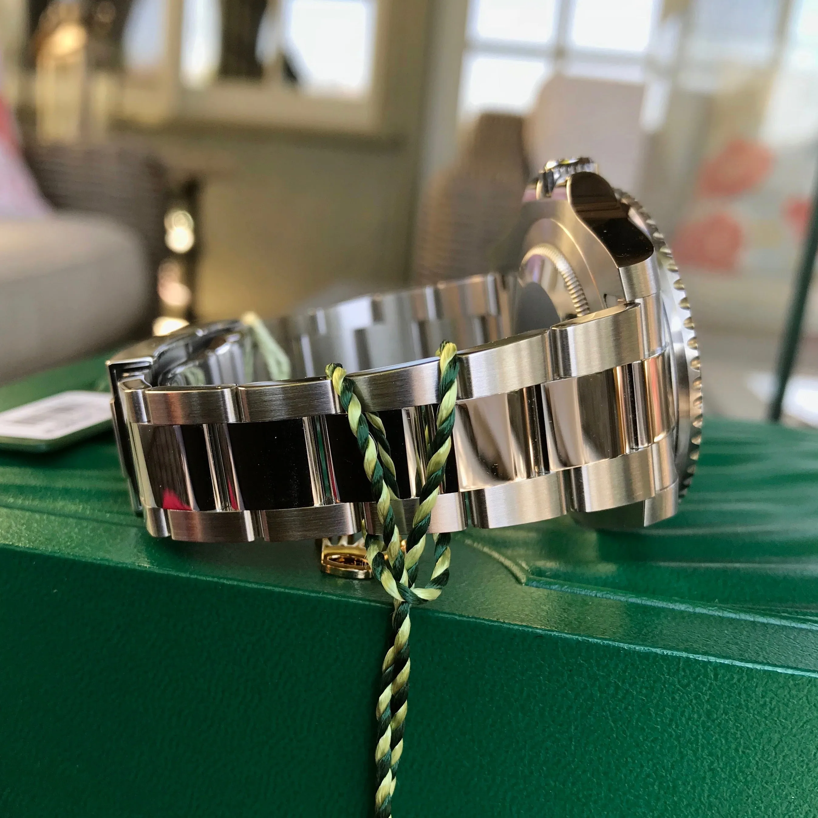 2015 Rolex GMT Master II 116710 Ceramic Steel Automatic Scrambled Serial Watch Box Papers