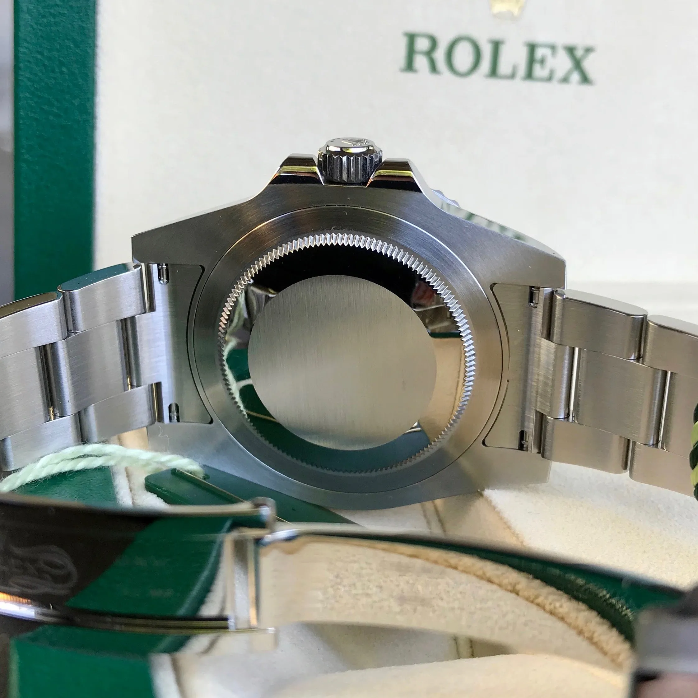 2015 Rolex GMT Master II 116710 Ceramic Steel Automatic Scrambled Serial Watch Box Papers