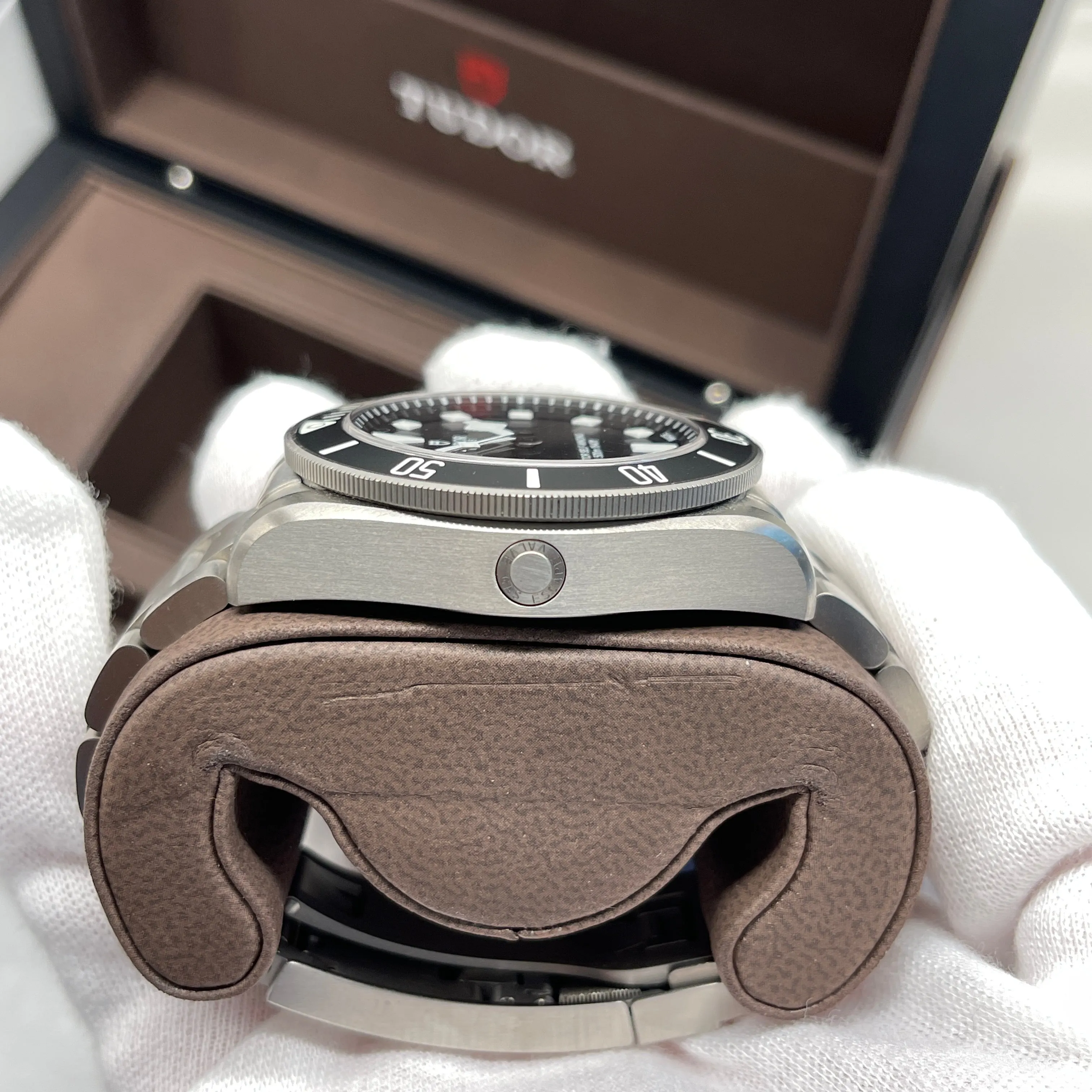 2015 Tudor Pelagos 25500TN Titanium Automatic 42mm Two Liner Black Wristwatch