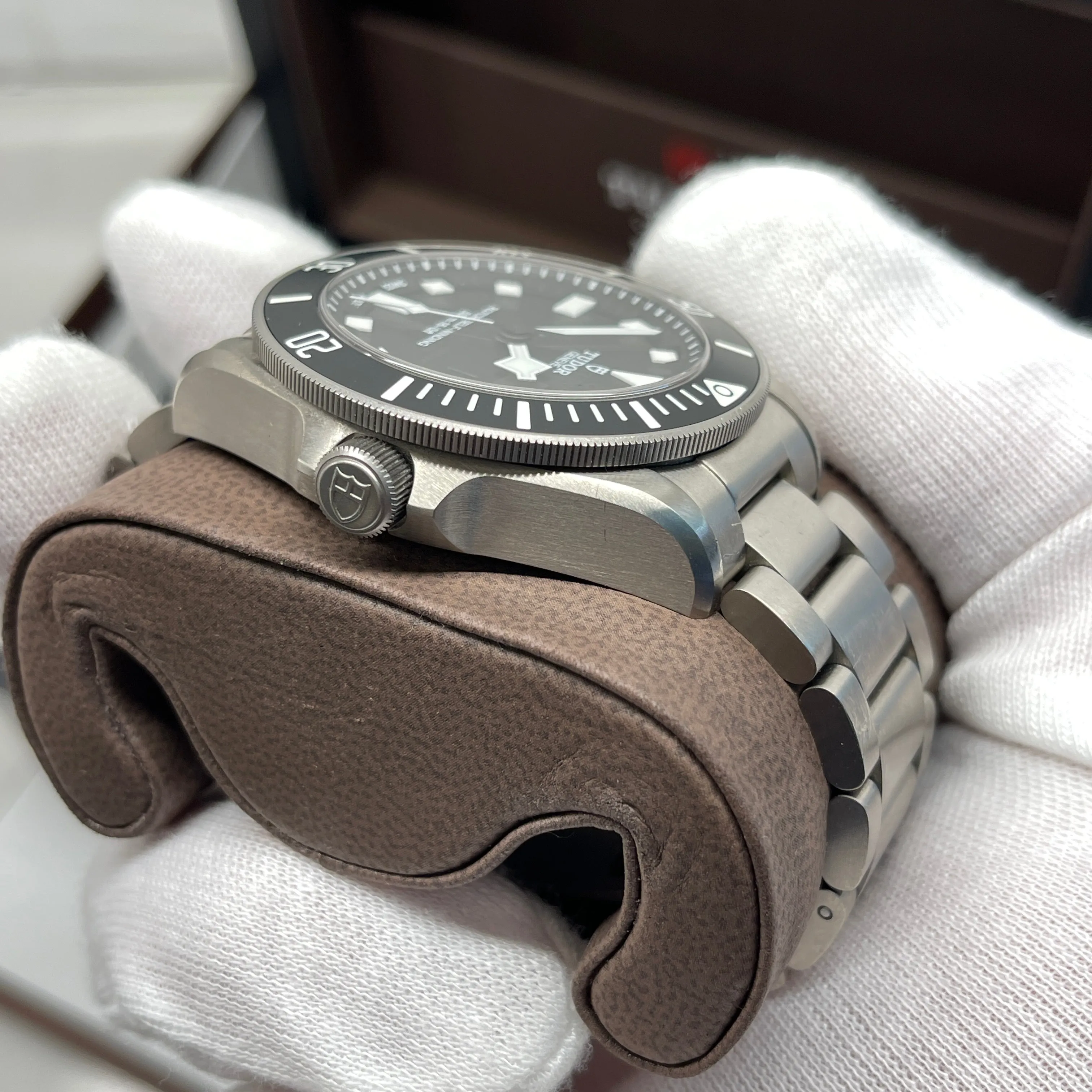 2015 Tudor Pelagos 25500TN Titanium Automatic 42mm Two Liner Black Wristwatch