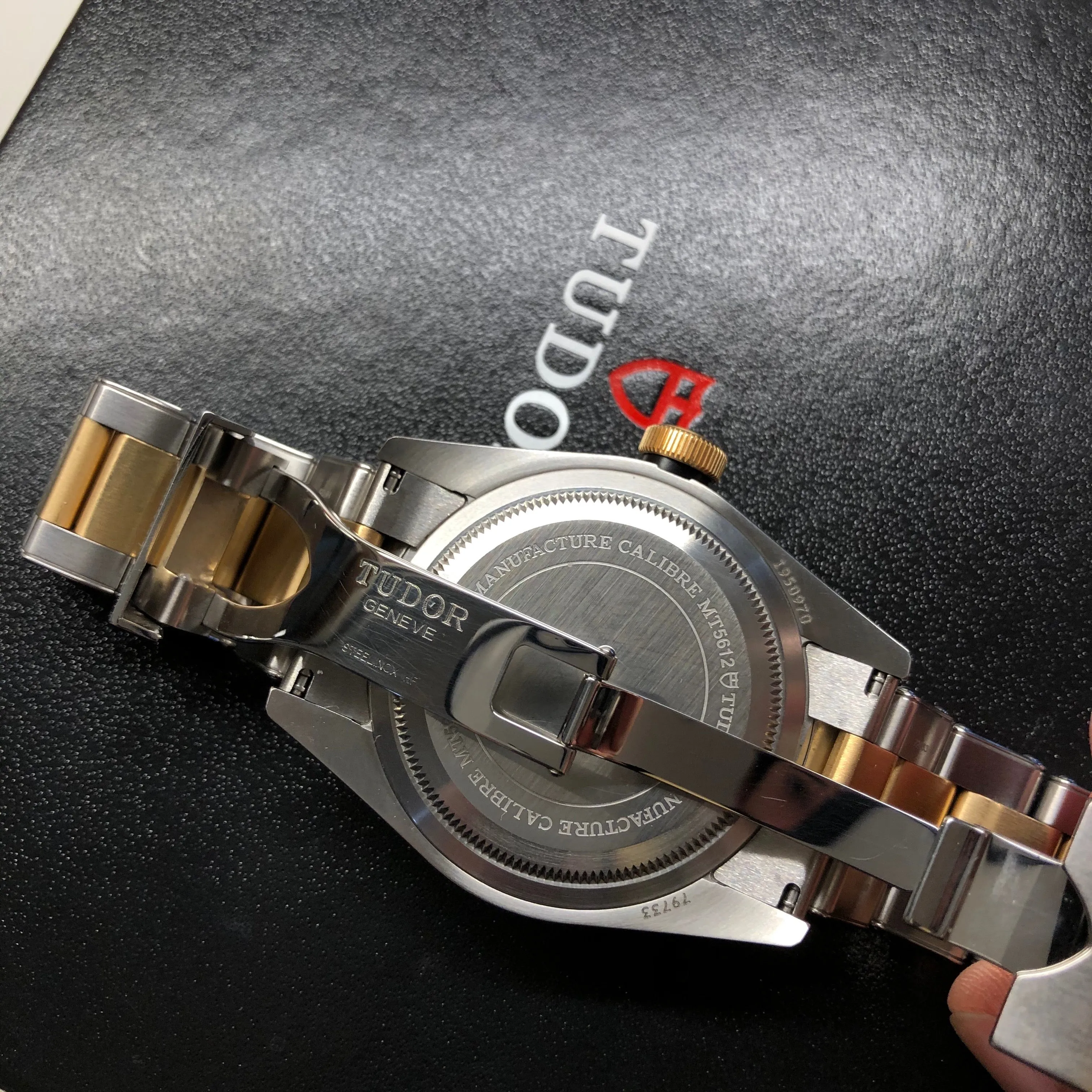 2020 Tudor Heritage Black Bay 79733N Bay Two Tone Steel Gold Automatic 41mm Men's Wristwatch