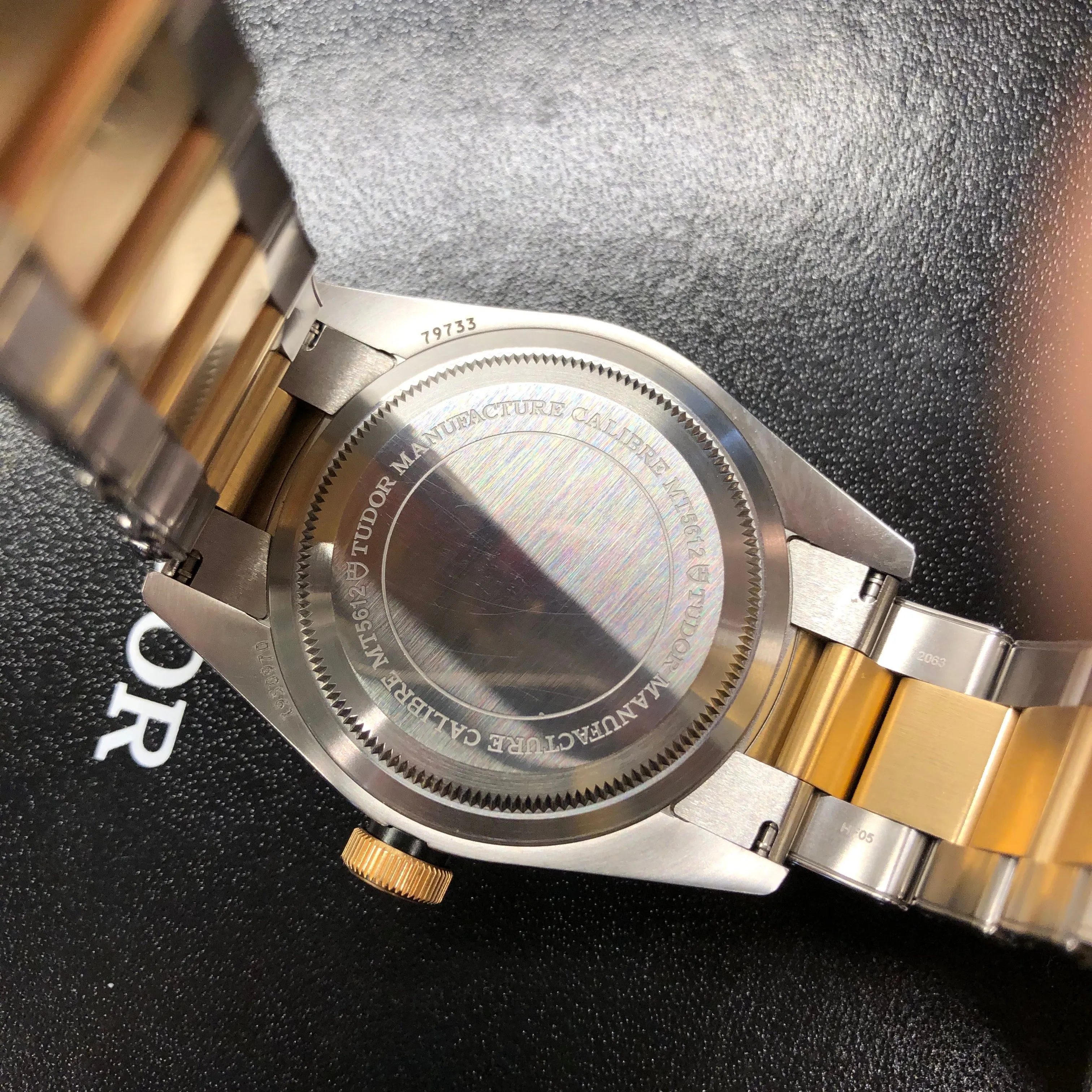 2020 Tudor Heritage Black Bay 79733N Bay Two Tone Steel Gold Automatic 41mm Men's Wristwatch