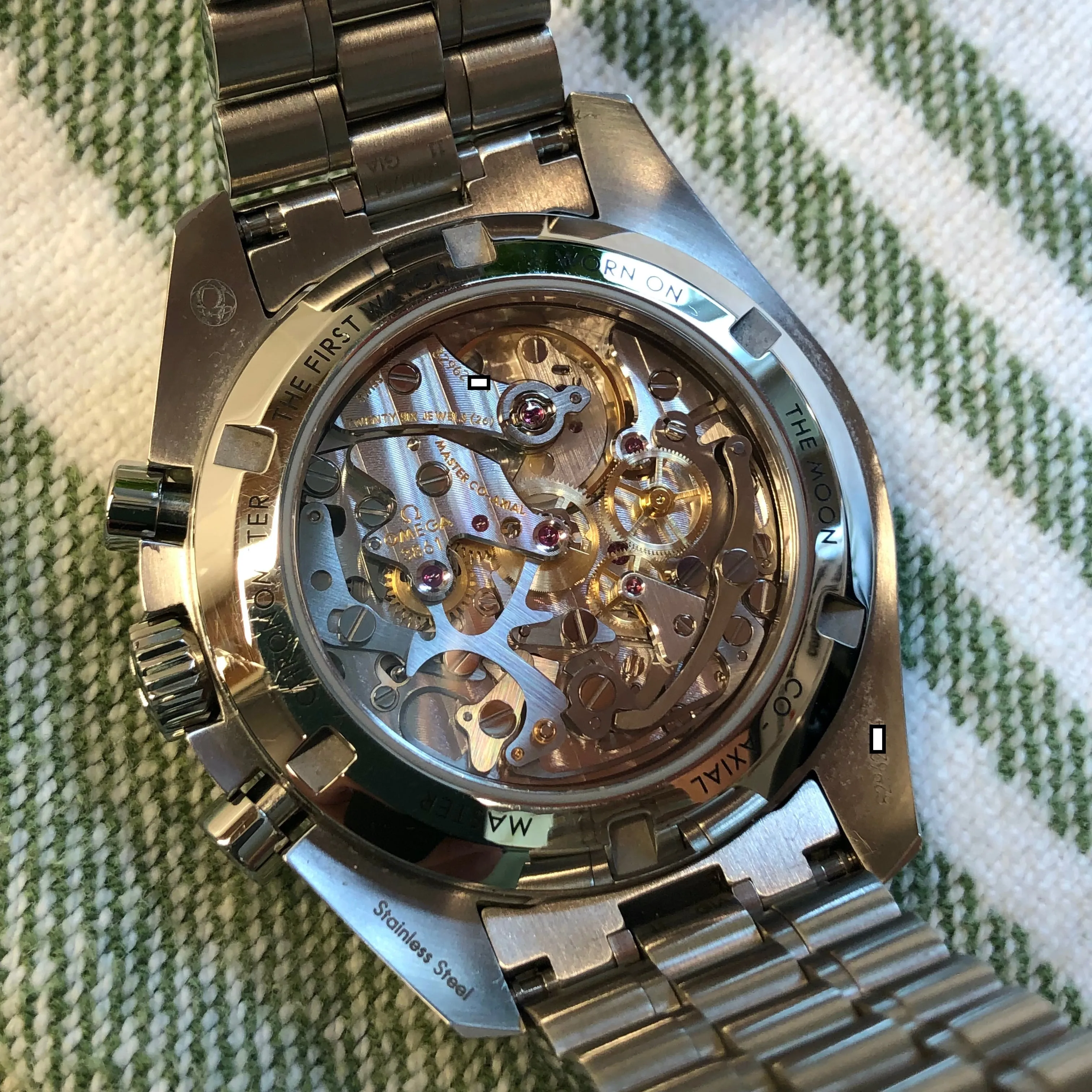 2021 Omega Speedmaster Moonwatch 310.30.42.50.01.002 Master 42mm Wristwatch with Box Papers