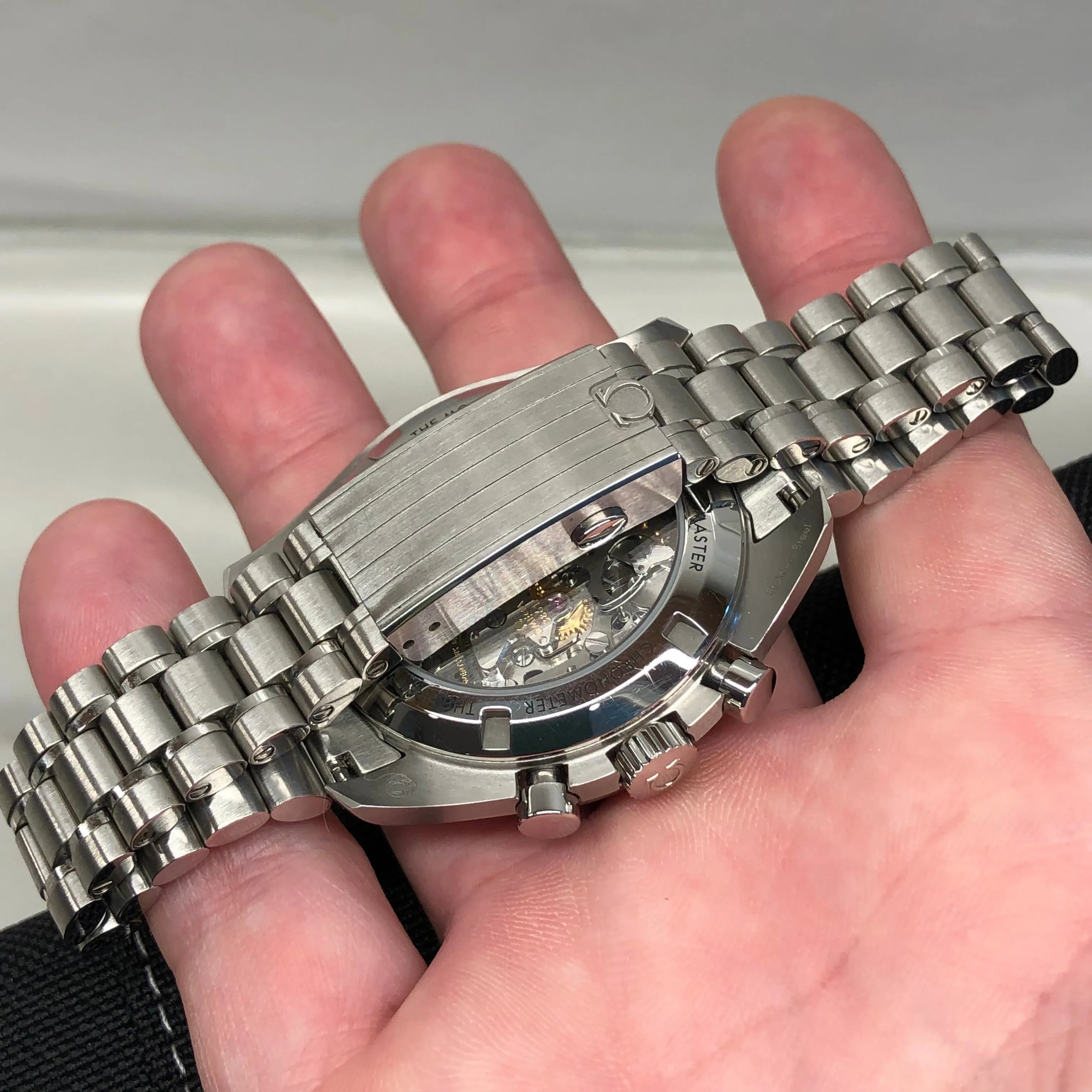 2021 Omega Speedmaster Moonwatch 310.30.42.50.01.002 Master 42mm Wristwatch with Box Papers