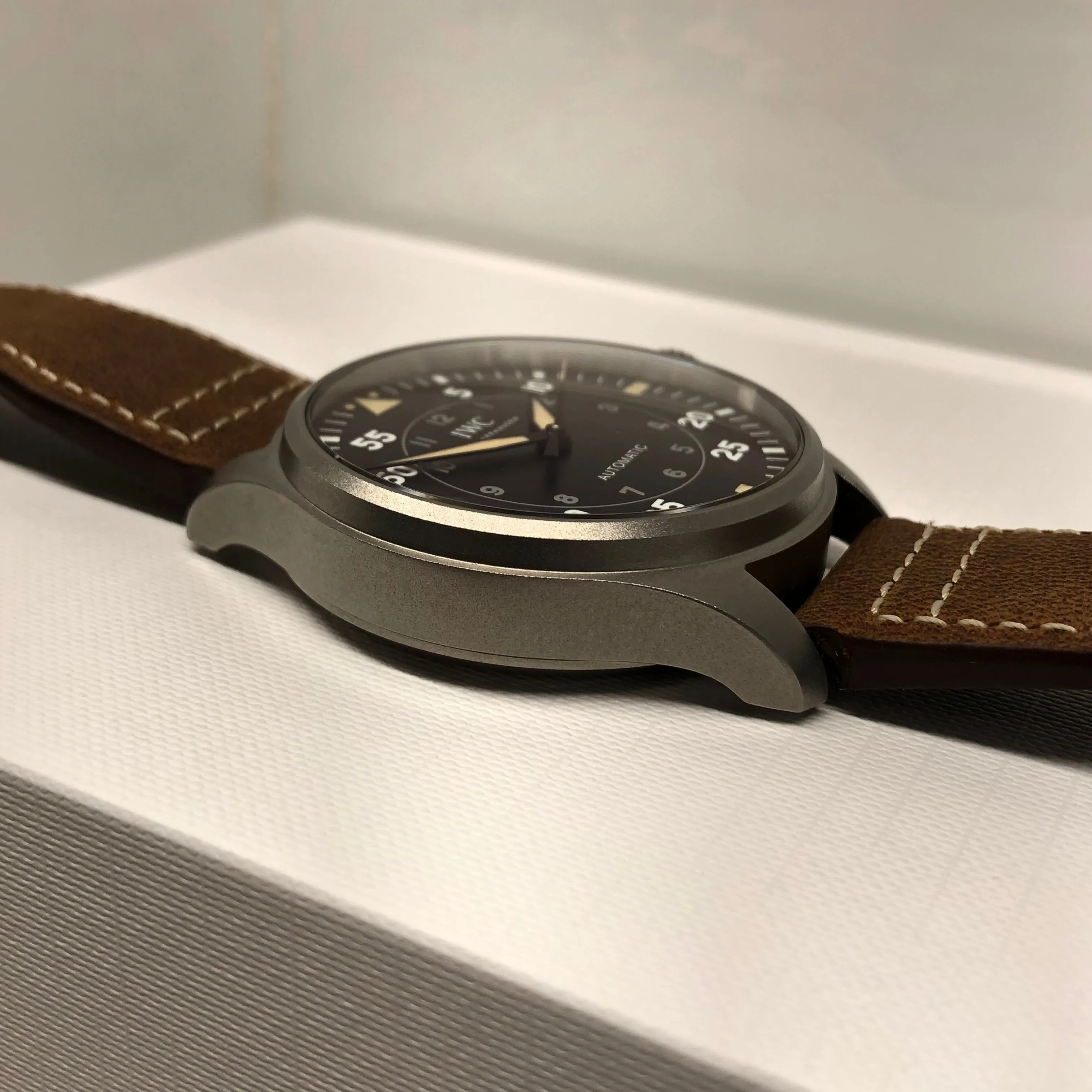 2023 IWC Big Pilot Spitfire 43 IW329701 Titanium Automatic Black Dial Men's Watch with Box and Papers Unworn