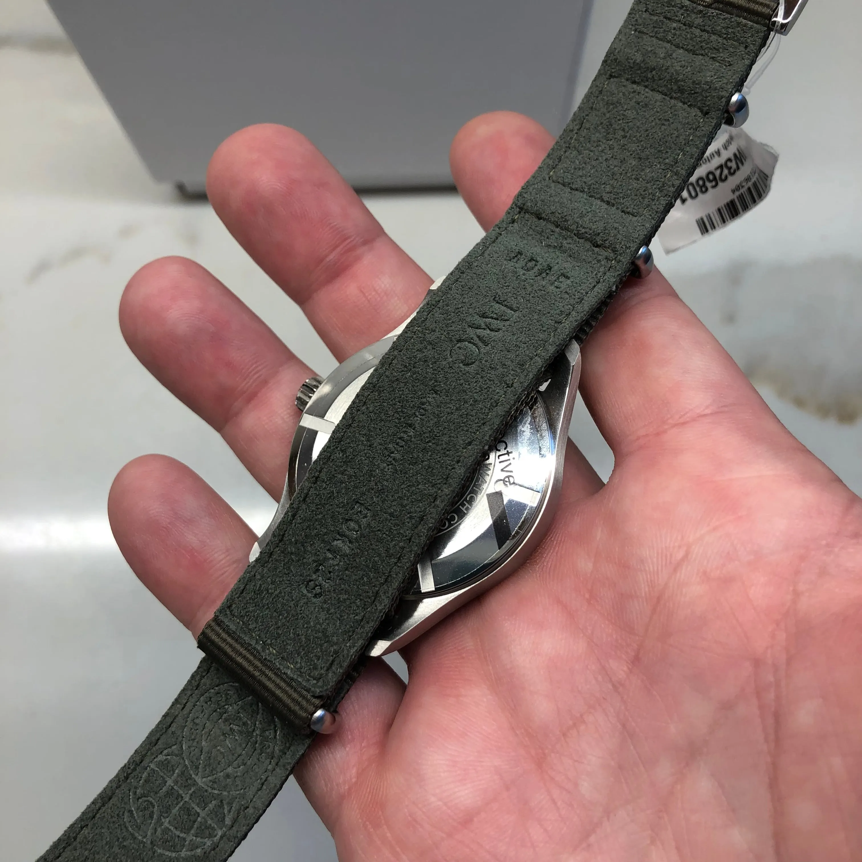 2023 IWC Pilot IW326801 Spitfire Automatic Black Dial Men's Wristwatch with Box and Papers Unworn