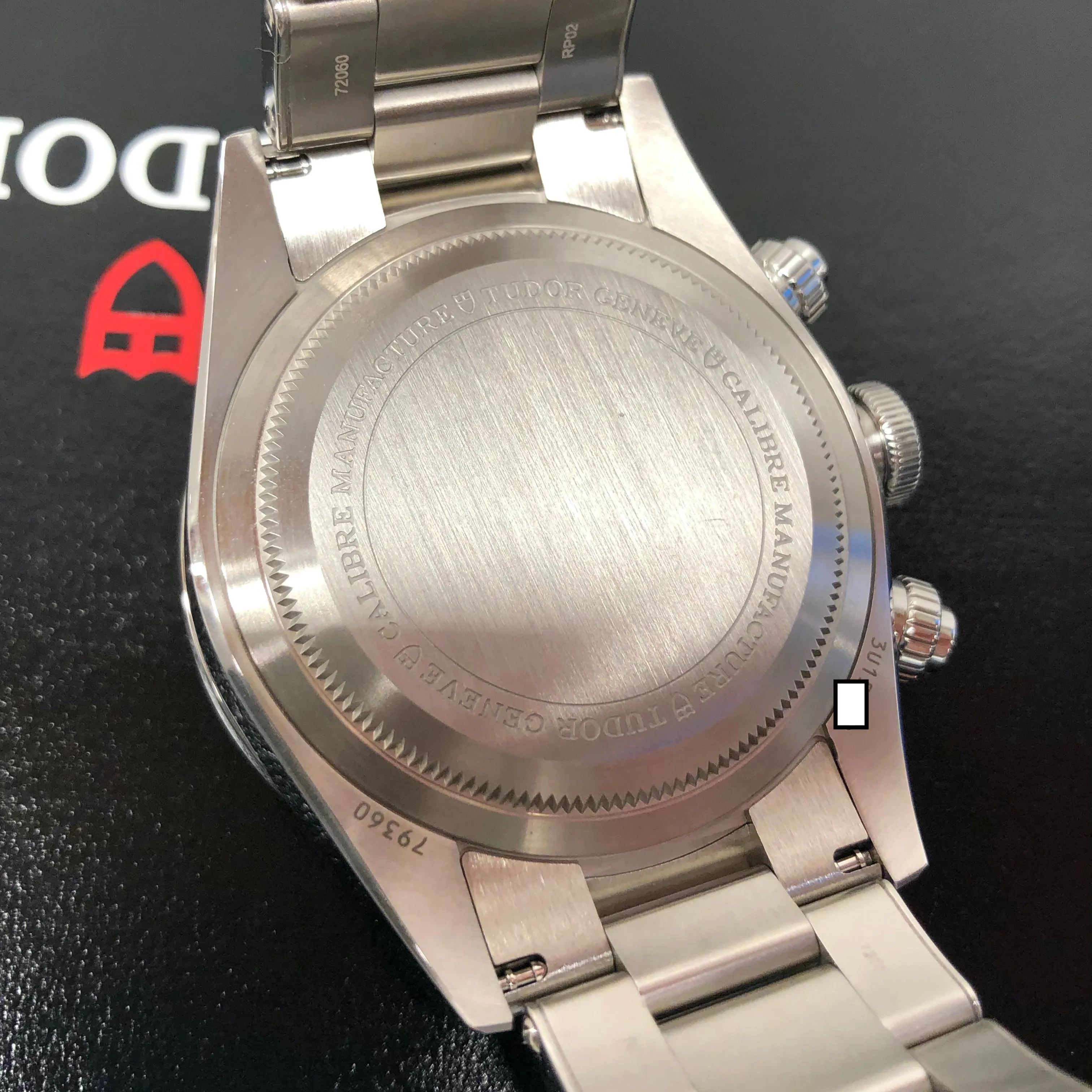 2023 Tudor Black Bay Chrono 79360N White Panda Chronograph Wristwatch with Box and Papers