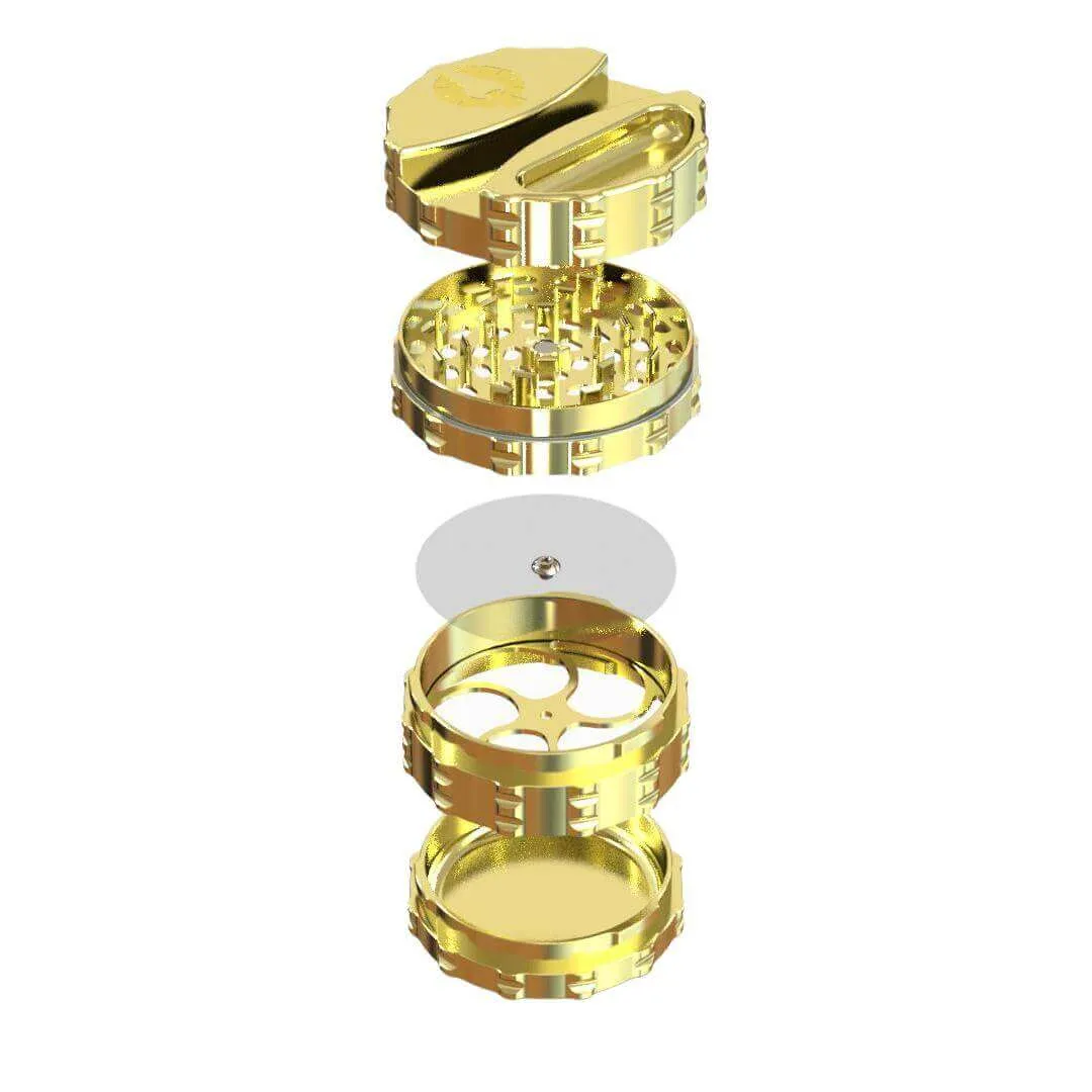 24 Karat Gold Plated Grinder