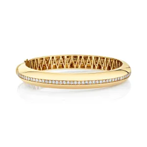 2.87ctw Diamond Orb Split Hinged Bracelet