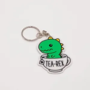 3D Printed Dinosaur Keychain