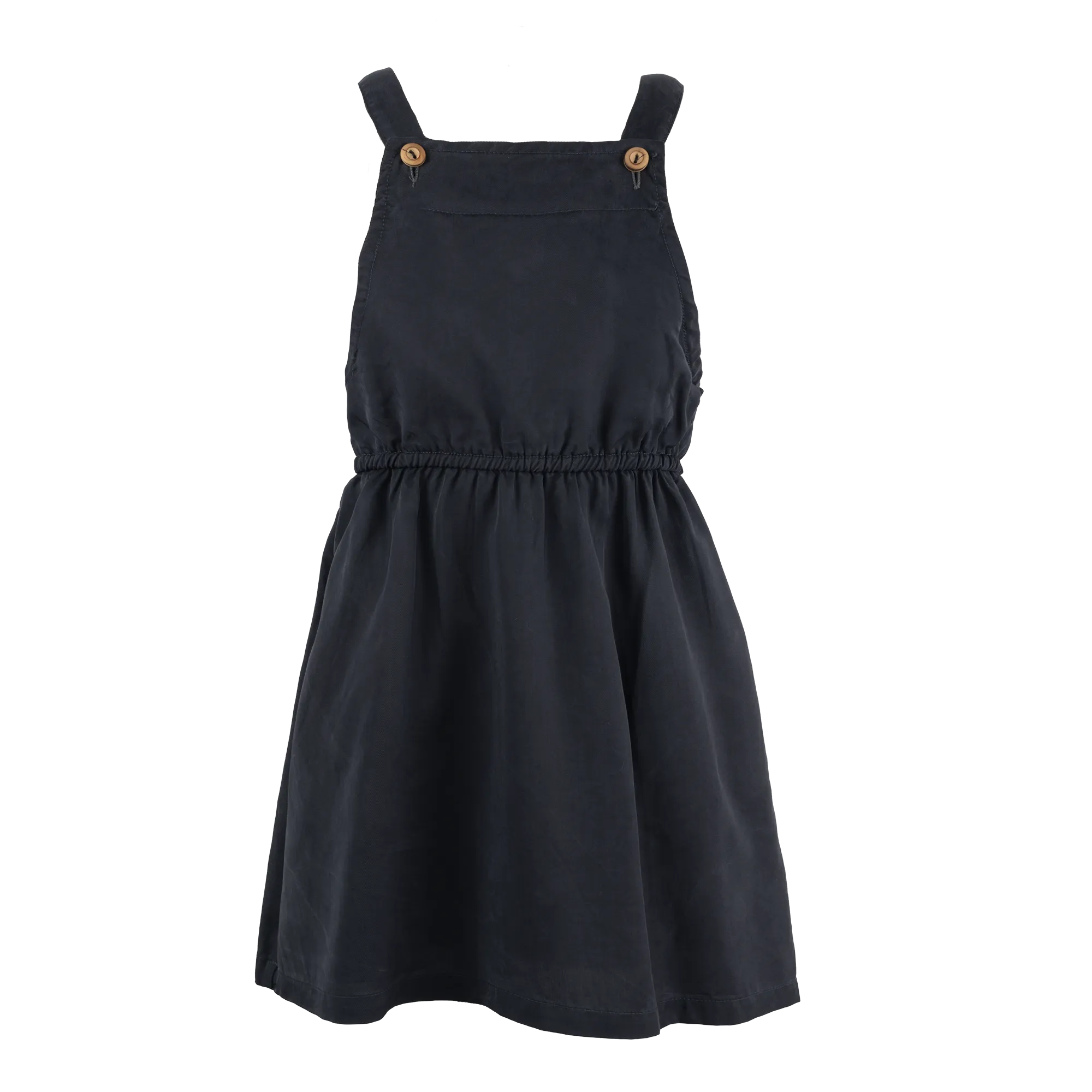 [6y] Buho Barcelona Dugaree Dress - Charcoal