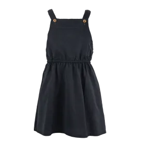 [6y] Buho Barcelona Dugaree Dress - Charcoal