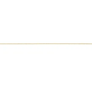 9ct Yellow Gold Curb Necklace 60cm