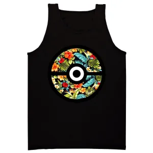 A FLORAL ORB TANK