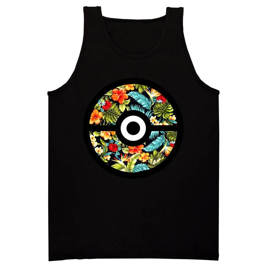 A FLORAL ORB TANK