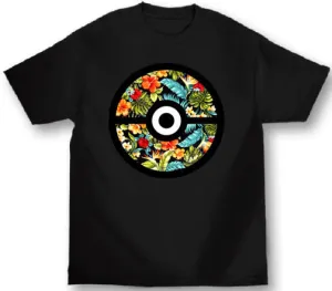 A FLORAL ORB TEE