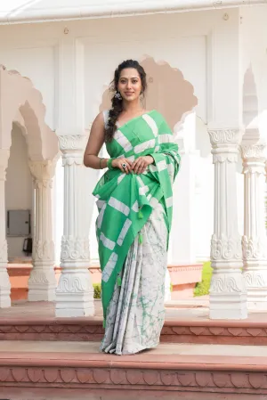 AAHELI SHREENIKA COTTON BATIK SAREE