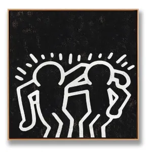 Abstract Dancing Man Painting H301SR