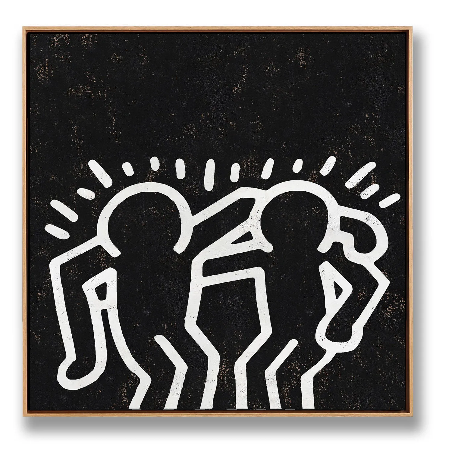 Abstract Dancing Man Painting H301SR