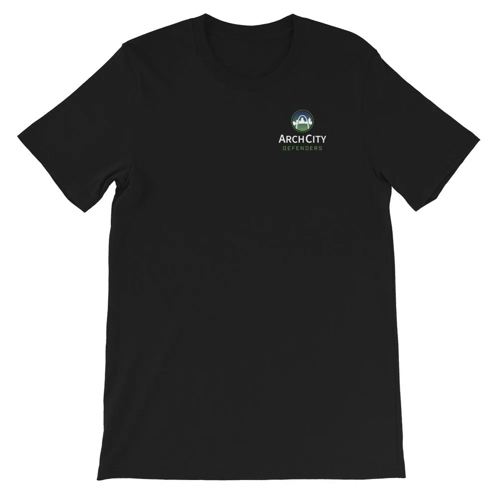 ACD Logo "The Best Offense is a Good Defense" Unisex T-Shirt