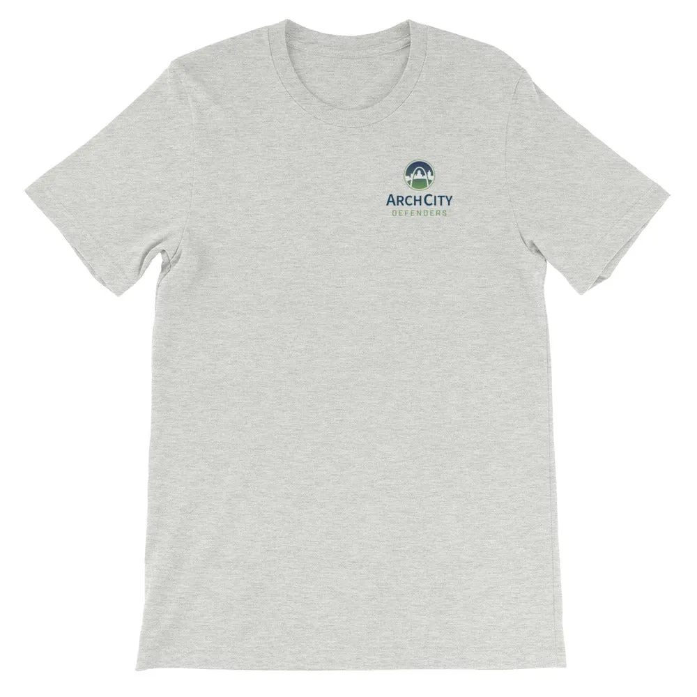 ACD Logo "The Best Offense is a Good Defense" Unisex T-Shirt