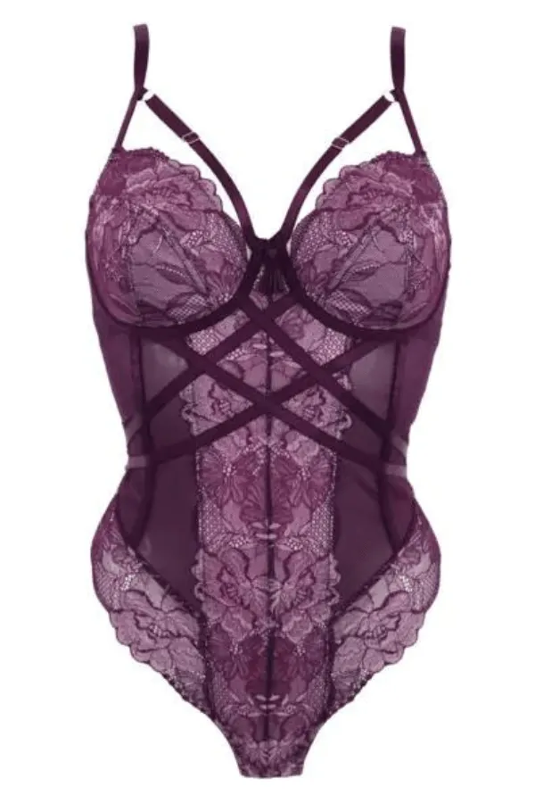 After Hours Underwired Body - Purple