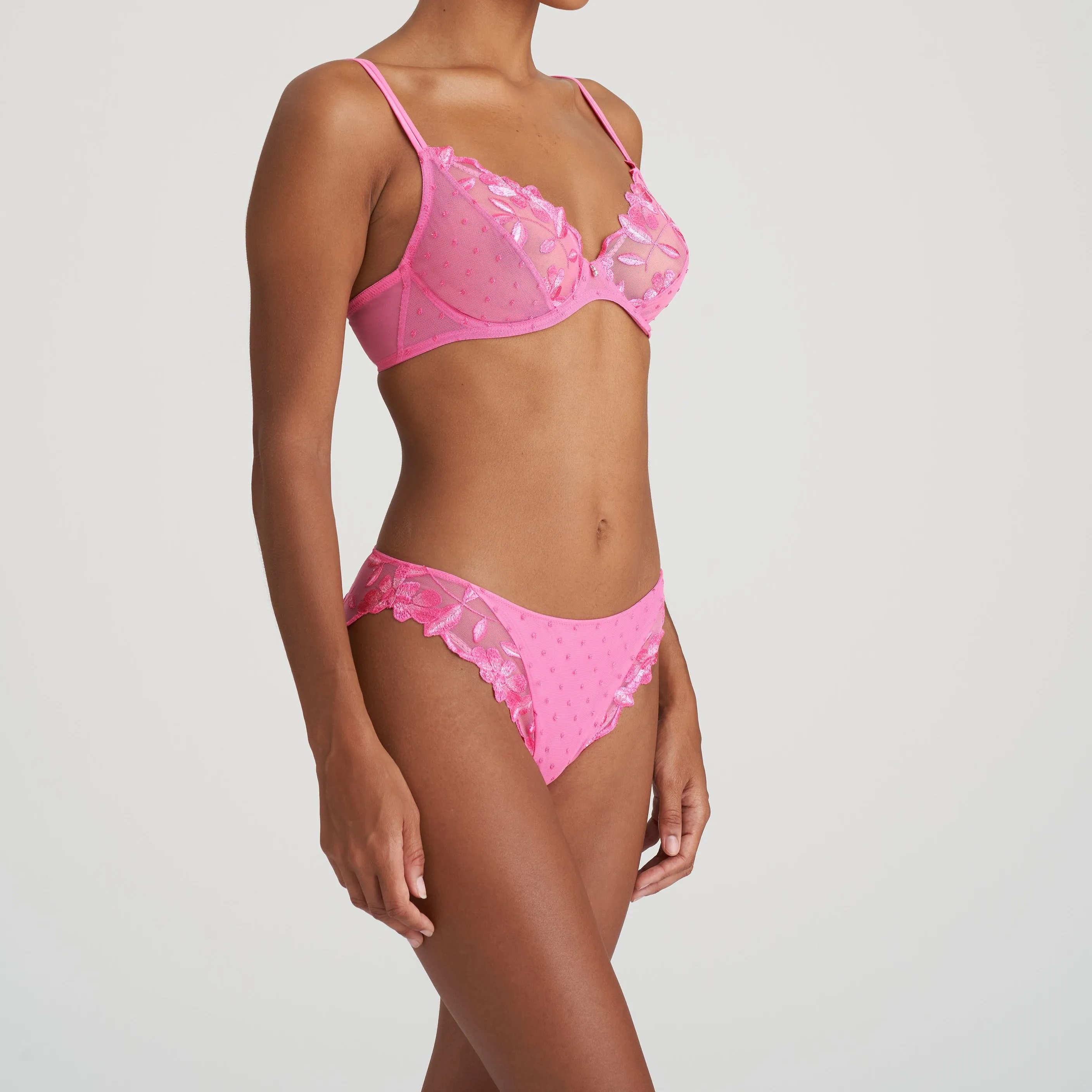 Agnes Italian Brief In Paradise Pink - Marie Jo