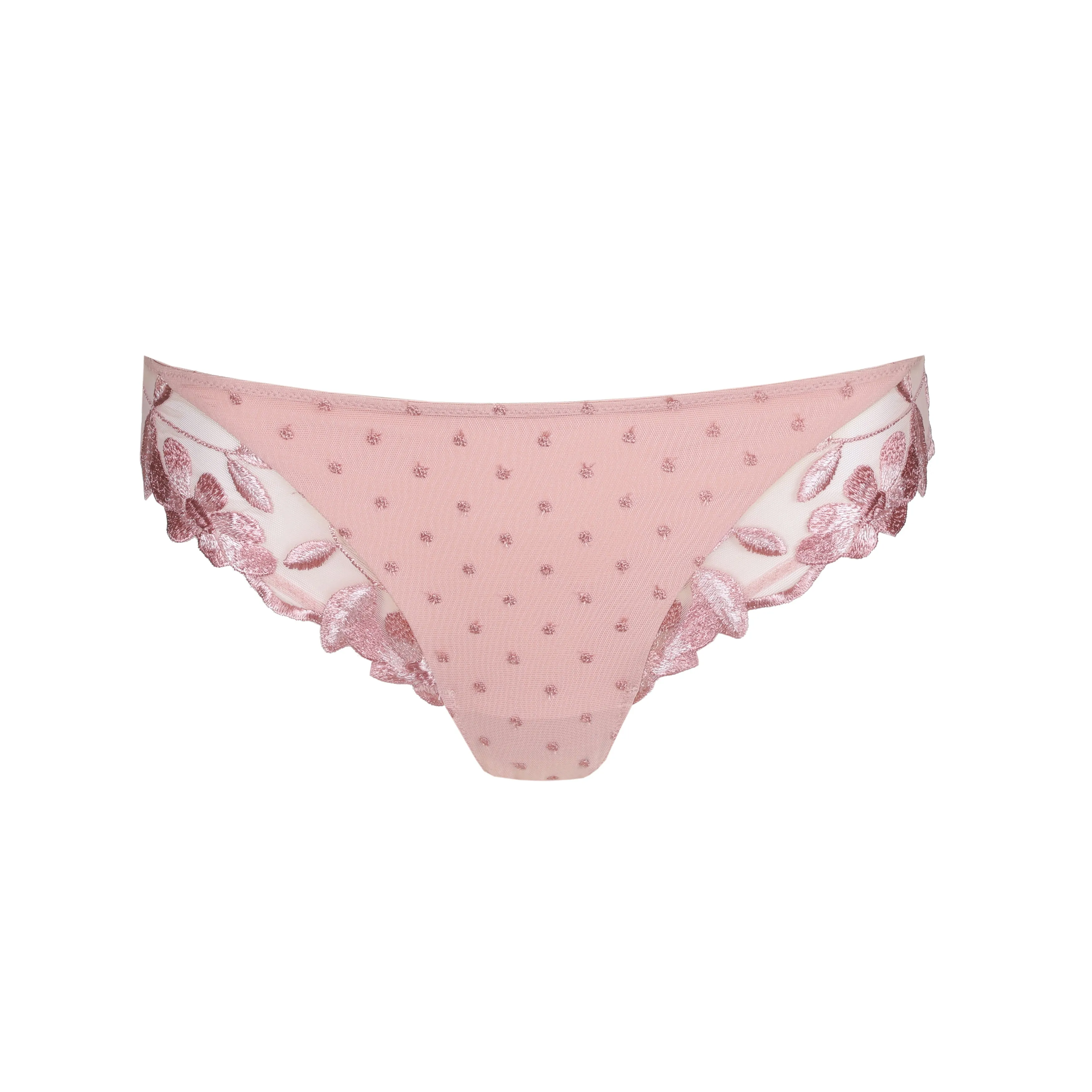 Agnes Italian Briefs In Vintage Pink - Marie Jo