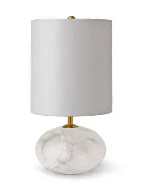 Alabaster Mini Orb Lamp