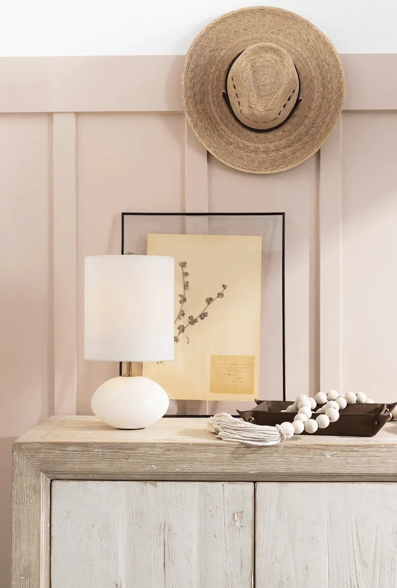 Alabaster Mini Orb Lamp