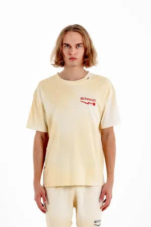 Alchemist Dirty Rose Tee - Jet Stream