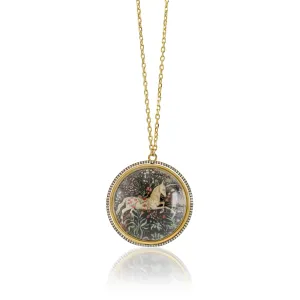 Alchemy Spinning Orb Pendant Necklace