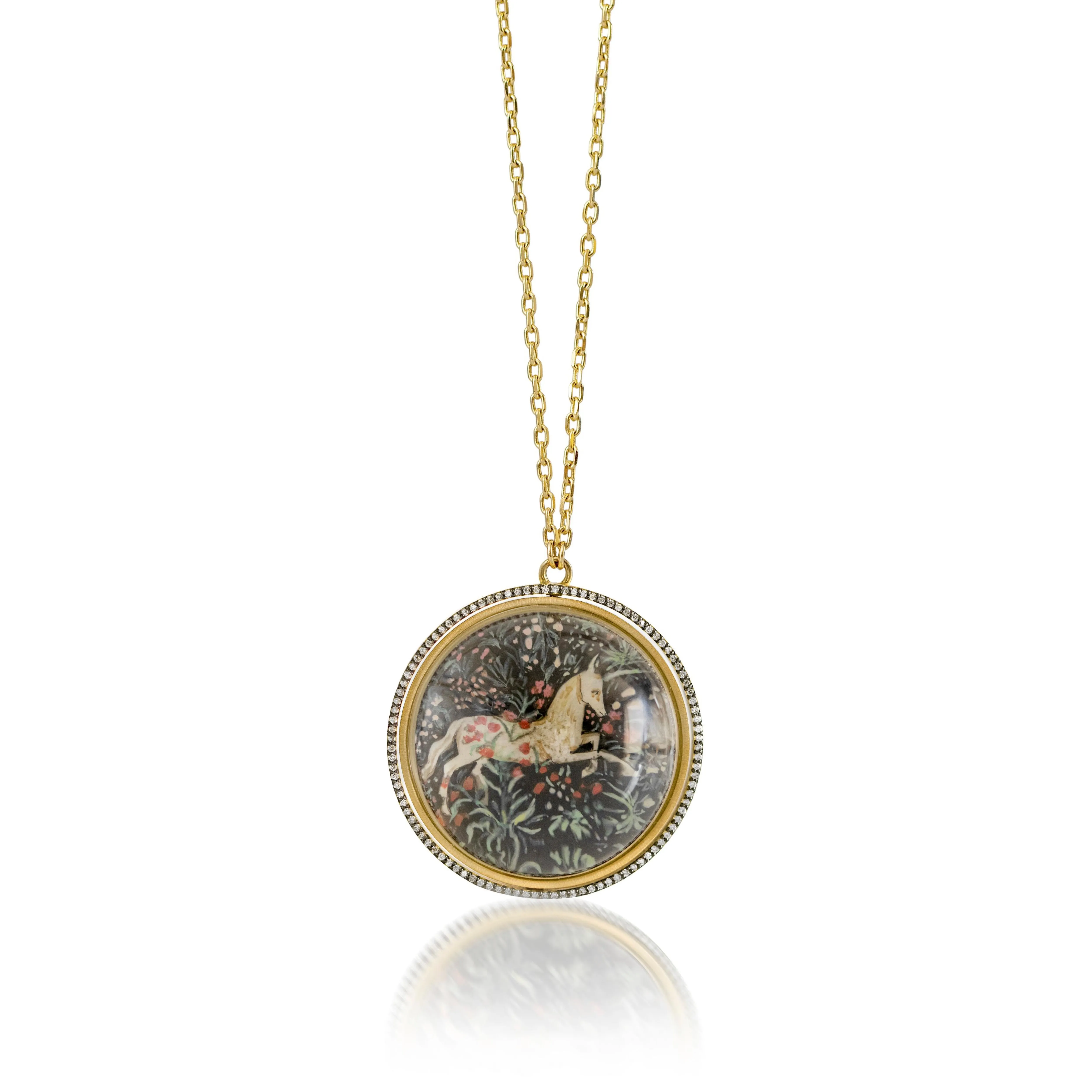 Alchemy Spinning Orb Pendant Necklace