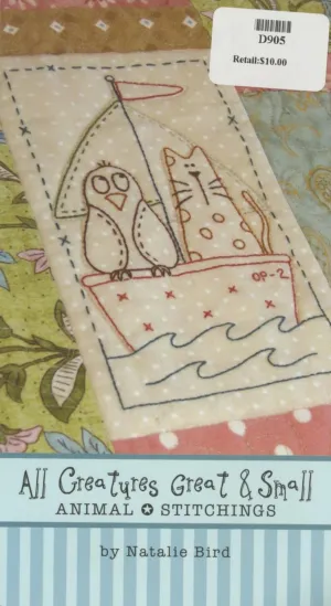 All Creatures Great & Small Animal Stitchings