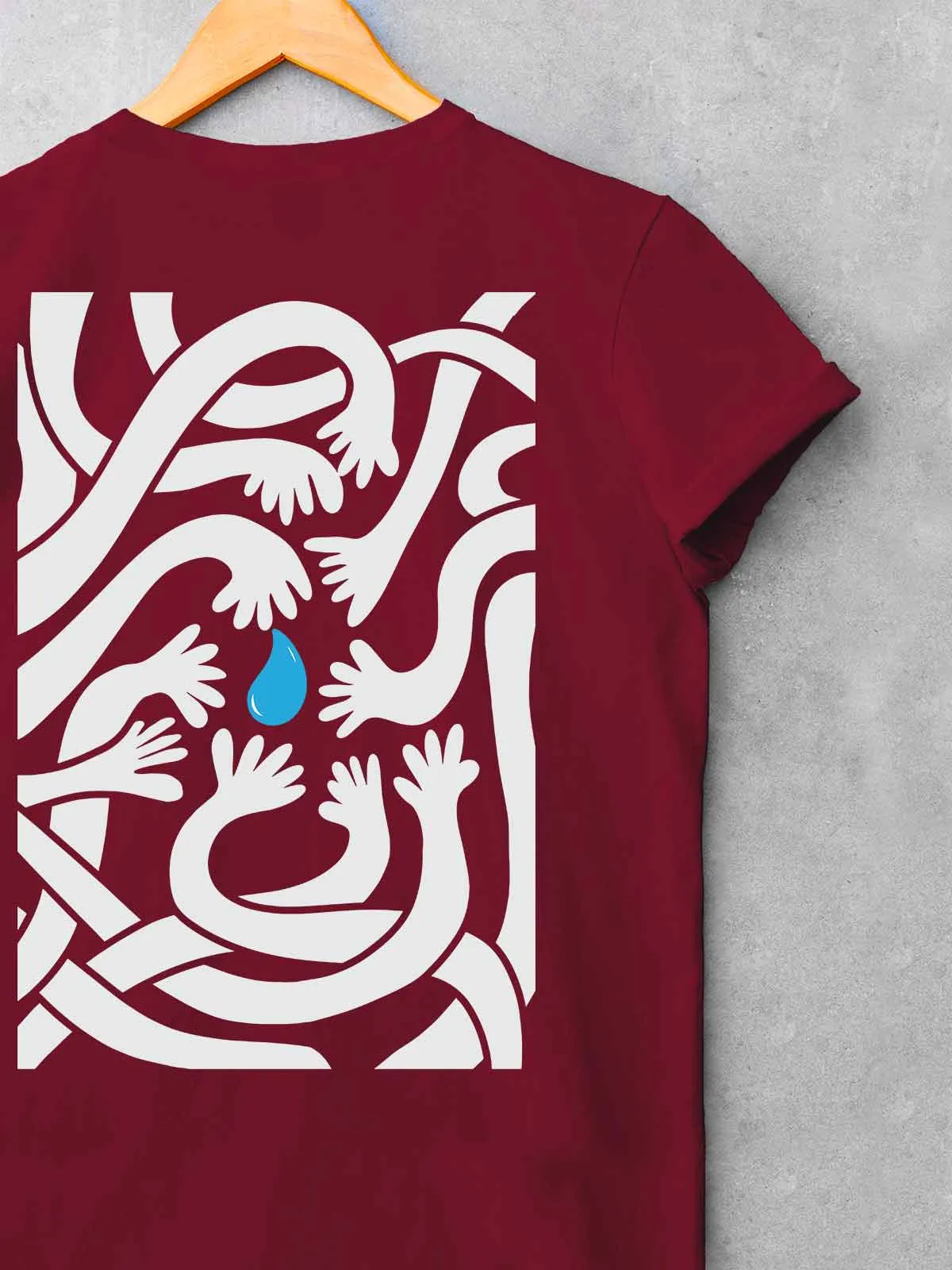 All for Aqua | Backprint T shirt