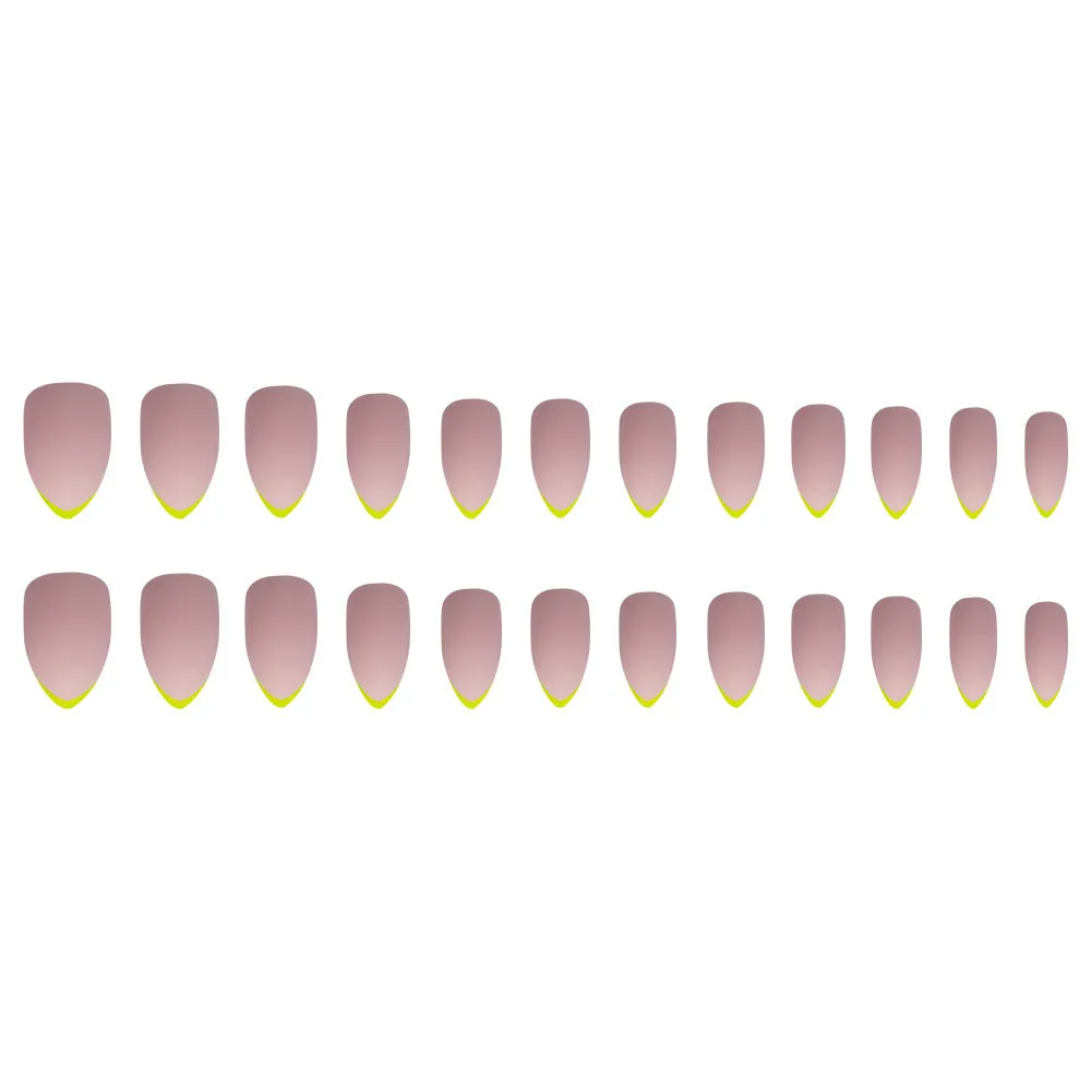 Almond pink french matte