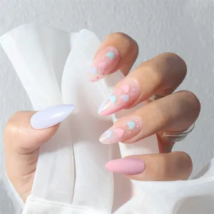 Almond Taro purple pink love