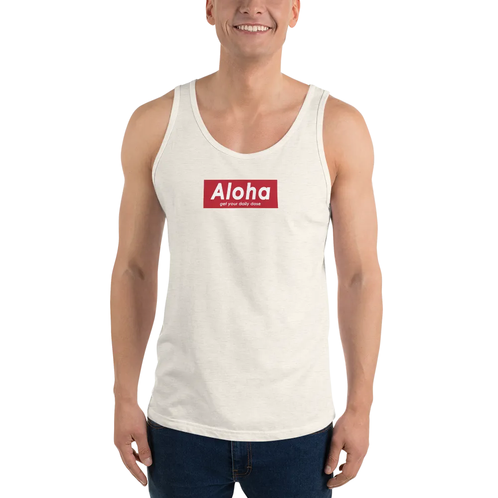 Aloha Tribe Aloha Box Logo Unisex Tank Top