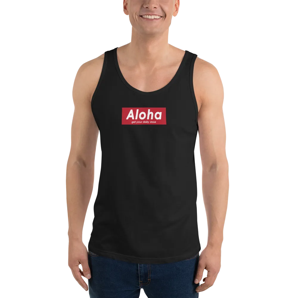 Aloha Tribe Aloha Box Logo Unisex Tank Top