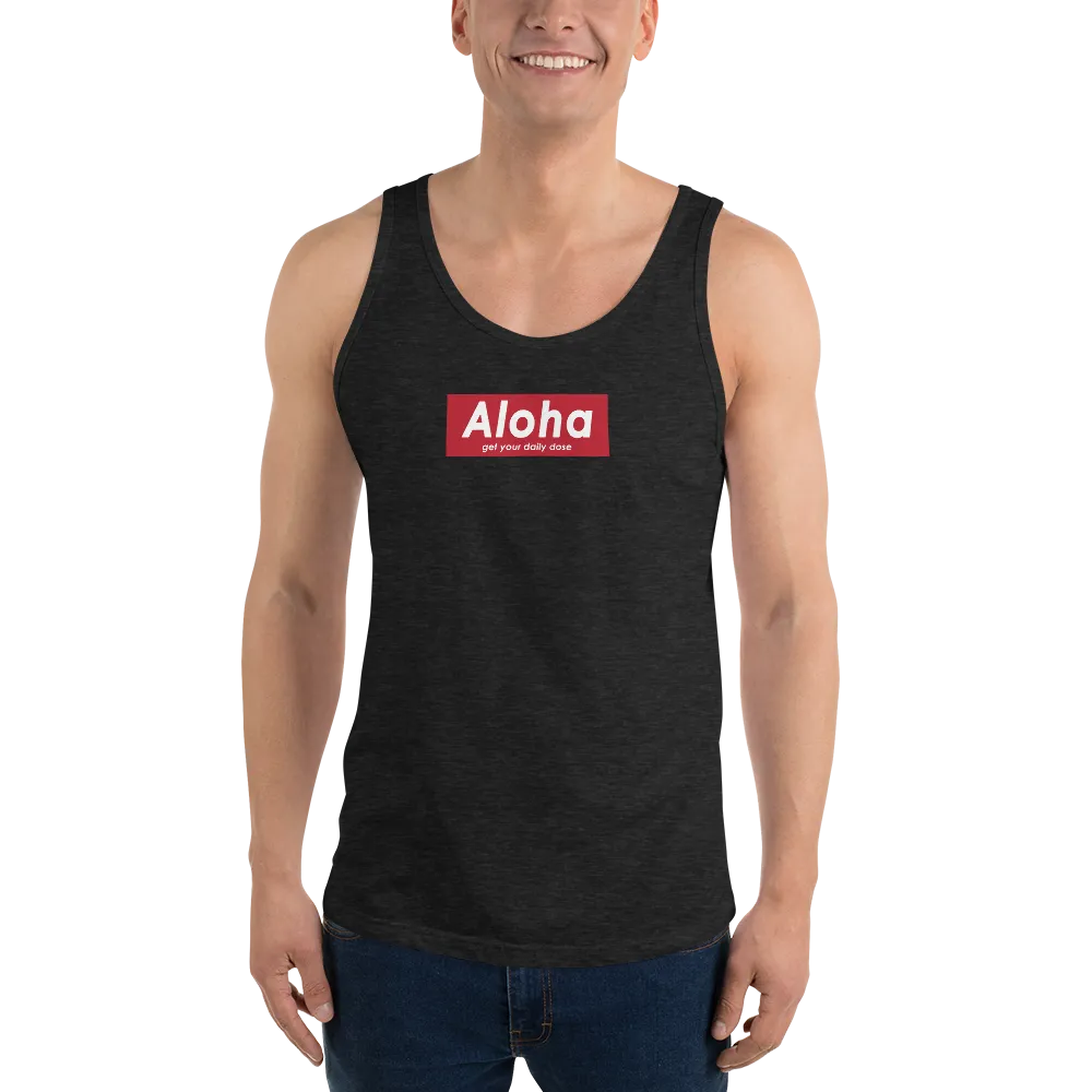 Aloha Tribe Aloha Box Logo Unisex Tank Top