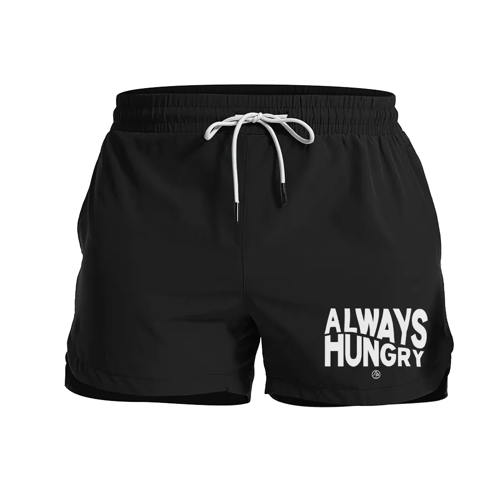 Always Hungry Graphic Shorts