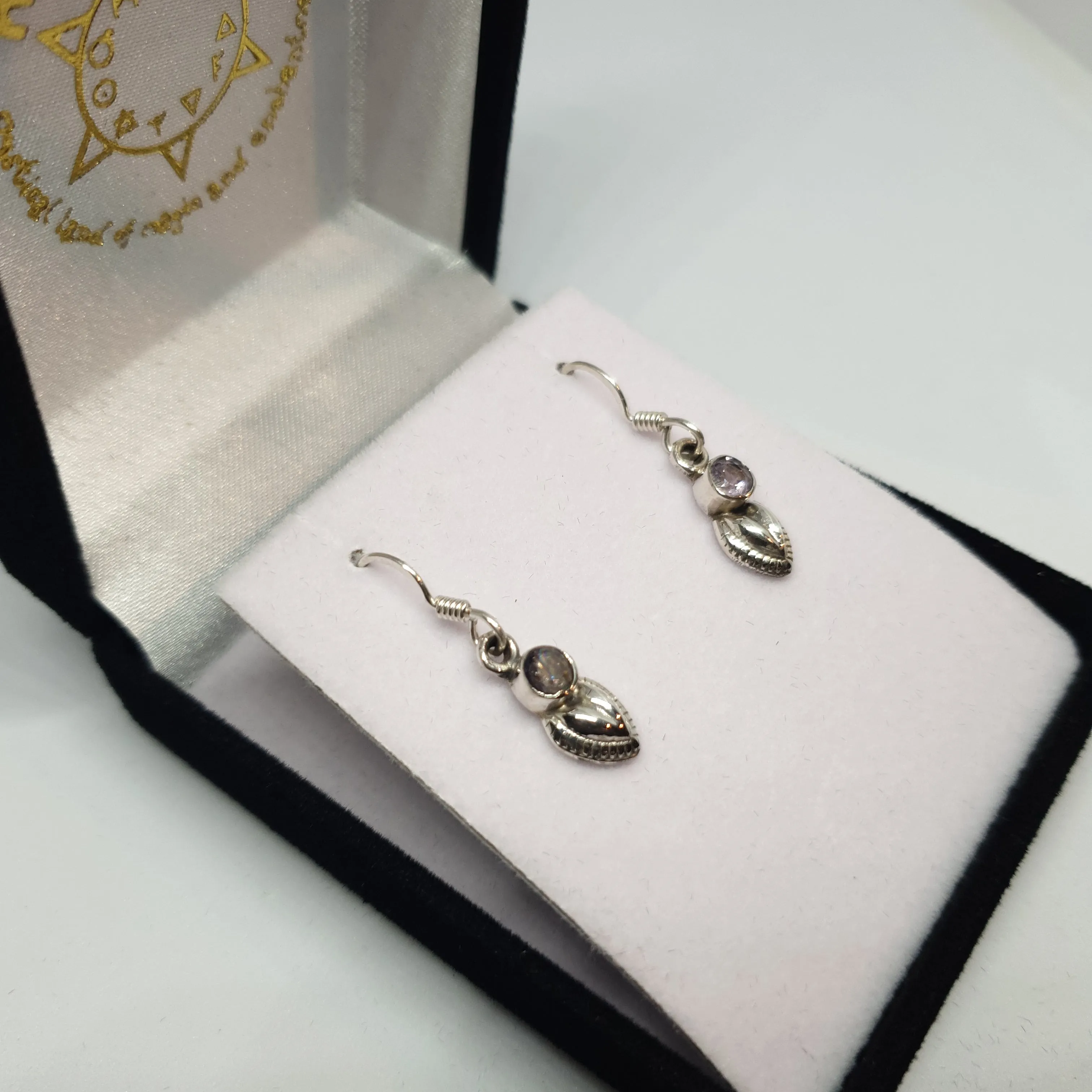 Amethyst 925 Sterling Silver Earrings
